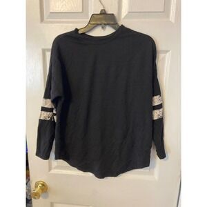 Star Scene Los Angeles Need More‎ Sleep Graphic Spirit Jersey Top Black XS
